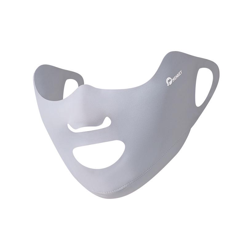 Women's UPF50+ Outdoor Sports Sunscreen Mask - Breathable, Lightweight Ice Silk for Running 2025.
