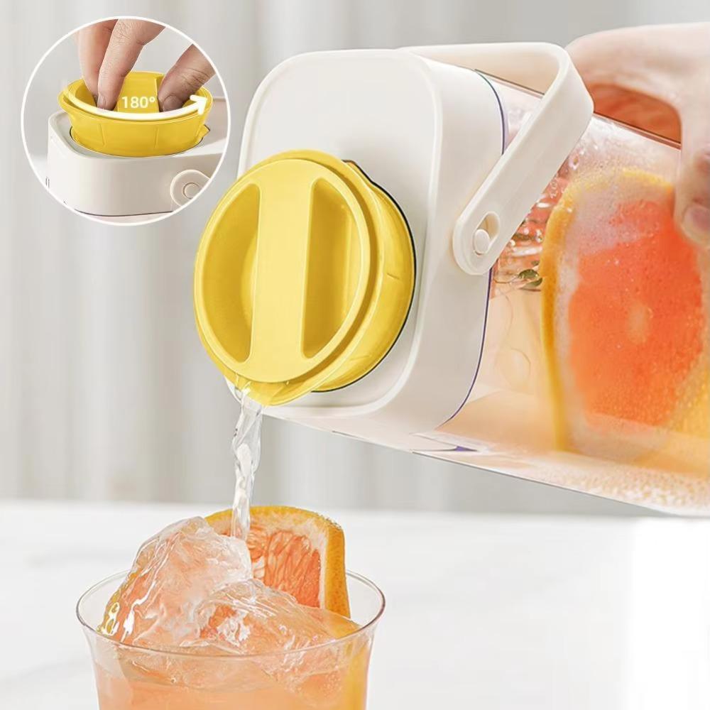 Transparent Water Kettle 1L Tea Pitcher Household Water Jug Refrigerator