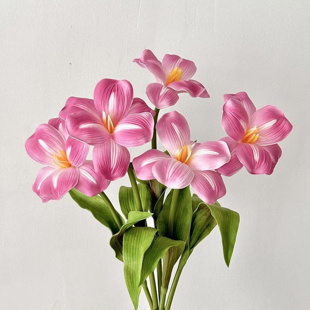 Tulipan Sztuczny Kwiat Salon Dekoracja Domu Ozdoba Sztuczny Kwiat Stół Jadalny Dekoracja Kompozycji Kwiatowej