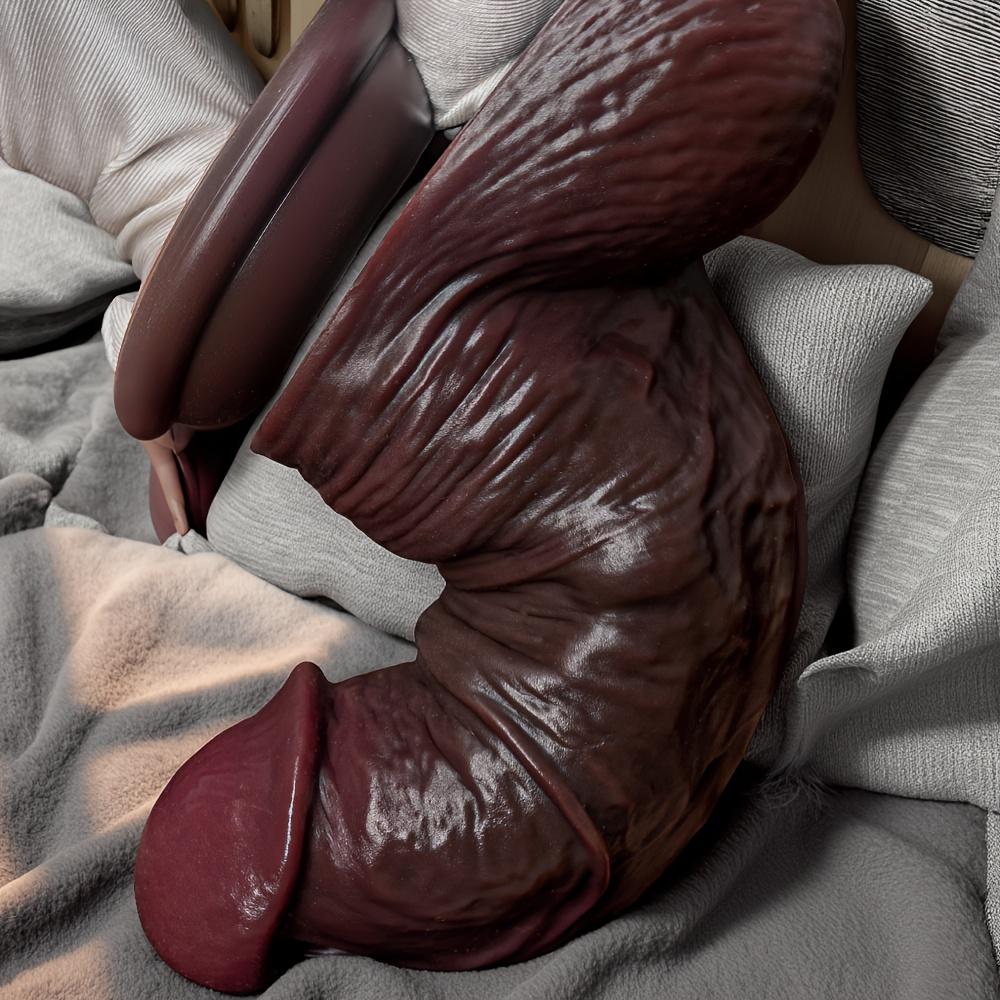 6.9-Inch Realistic Dildo Jockstrap Toy, Skin-Friendly Faux Leather Design with Strong Suction Cup, Hands-Free Adult Toy for Men, Women & Couples