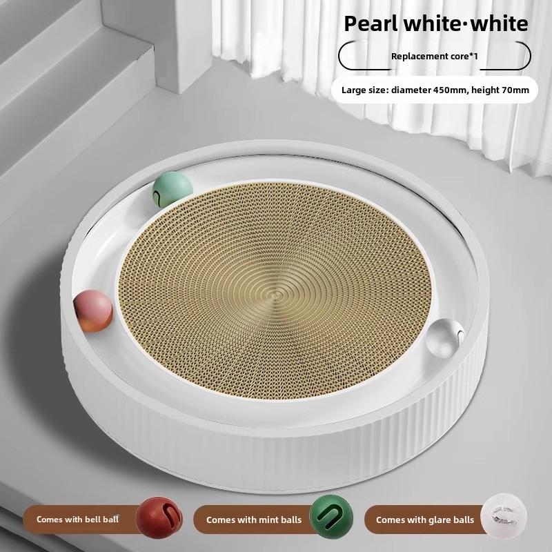 

Кошачий Большой Мак Супер Большой Трек Кошачья Когтеточка Кошачья Шайба Игрушка Для Когтей Устойчивый К Царапинам Износостойкий Поворотный Круг для Кошек Universal