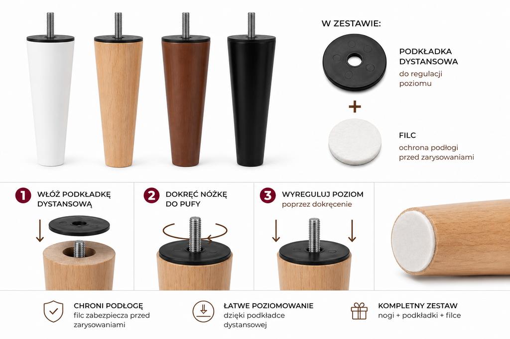 Sitzhocker ARI mit Stauraum und Cordbezug, auch als Fußhocker nutzbar – Family Meble