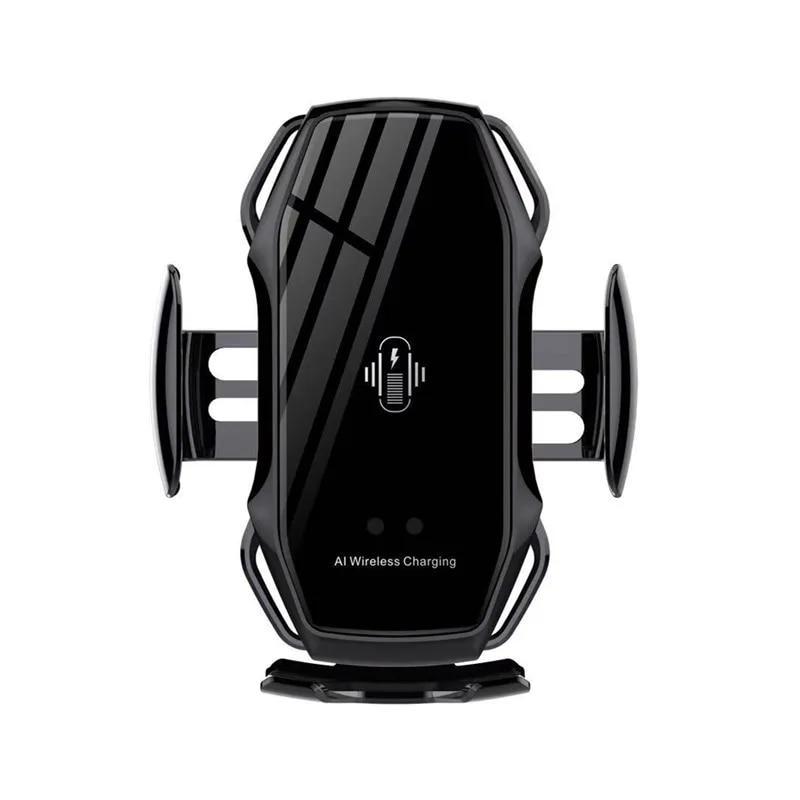 Car Wireless Charger Auto Car Phone Holder Mount 15W Fast Car Wireless Charging Stand for iPhone 15 14 13 Samsung S23 S22 Xiaomi