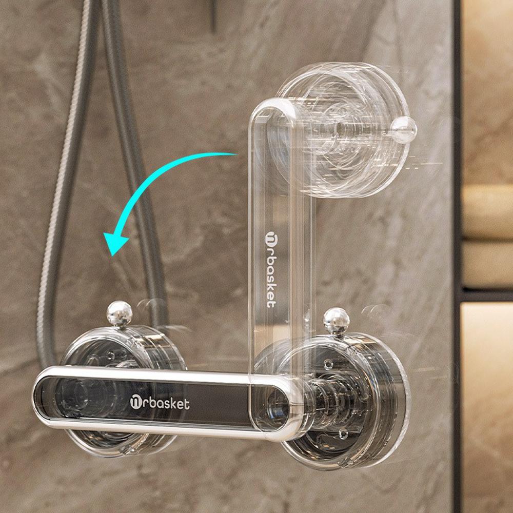 Suction Cup Glass Door Handle No Drilling Bathroom Shower Door Pull Handle Strong Grip for Window Cabinet Refrigerator