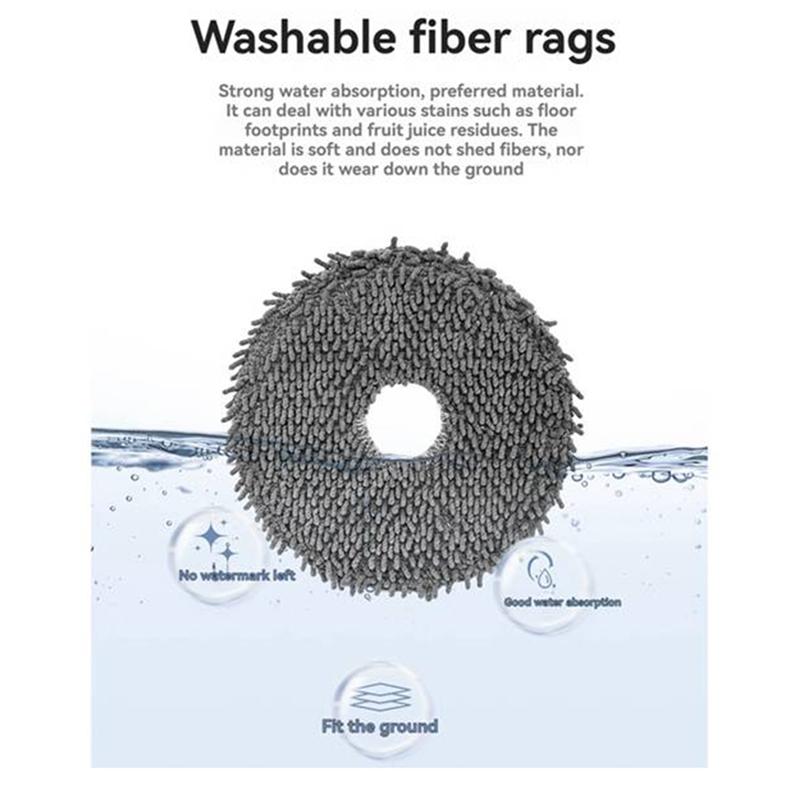 A65T-For Irobot Roomba Plus 405 Combo / 505 Combo Vacuum Cleaner Accessories Main Side Brush Mop Dust Bag Filter Accessories
