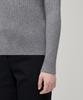 MUSINSA STANDARD WOMAN Women'S Ribbed Slim Turtleneck Knit [Medium Grey]