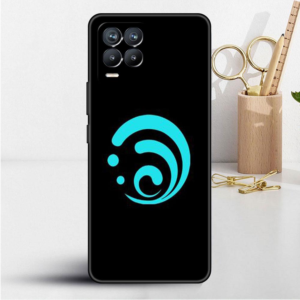 Case For Realme 8 C21y GT Neo 2 3 8i C21 7 C11 6 C12 C35 C3 GT 9 Pro C12 Silicone TPU Phone Cover Genshin Impact