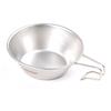 2pcs Stainless Steel Travel Sierra Cup 200ml Measuring Camping Bowl For Backpacking Camping