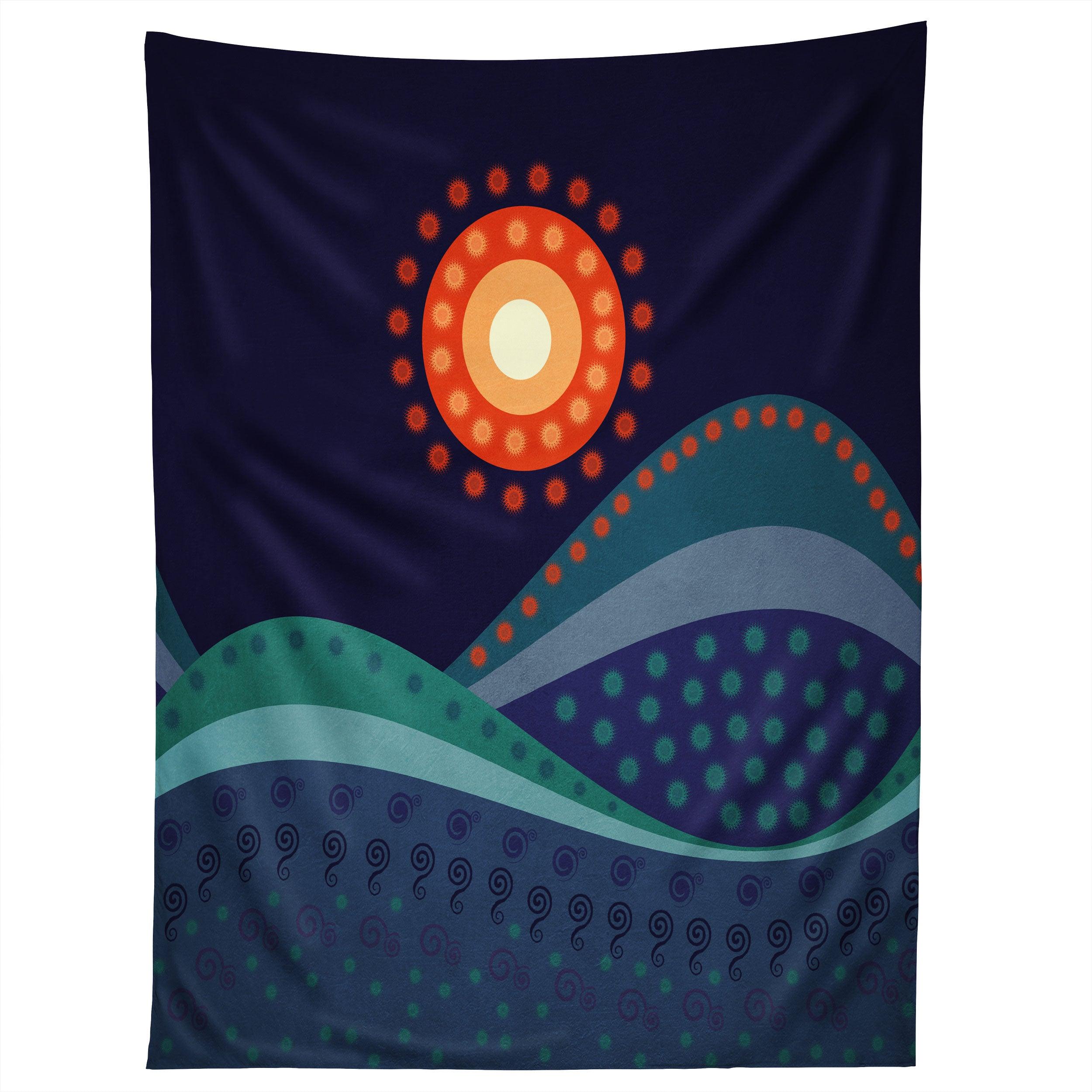 SUMMER NIGHT tapestry 75x100