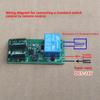 Wireless Remote Control Relay Switch Kit Electric Control Lock Motor Led Light Remote Control Circuit Board Module