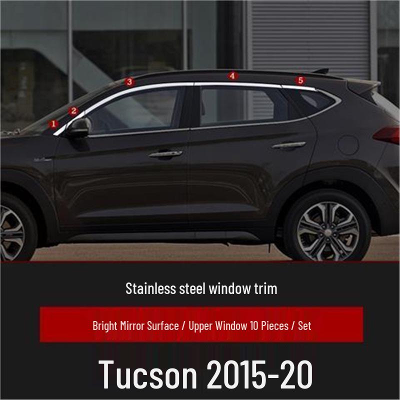 Modern Tucson Stainless Steel Window Trim Decorative Strip