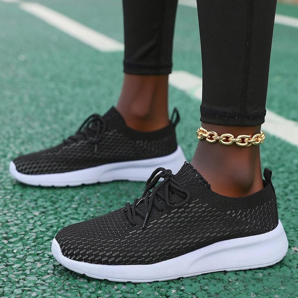 

Mother S Shoes Walking Shoes Autumn Shoes Breather Outdoor Sport Big Size Sneakers 36