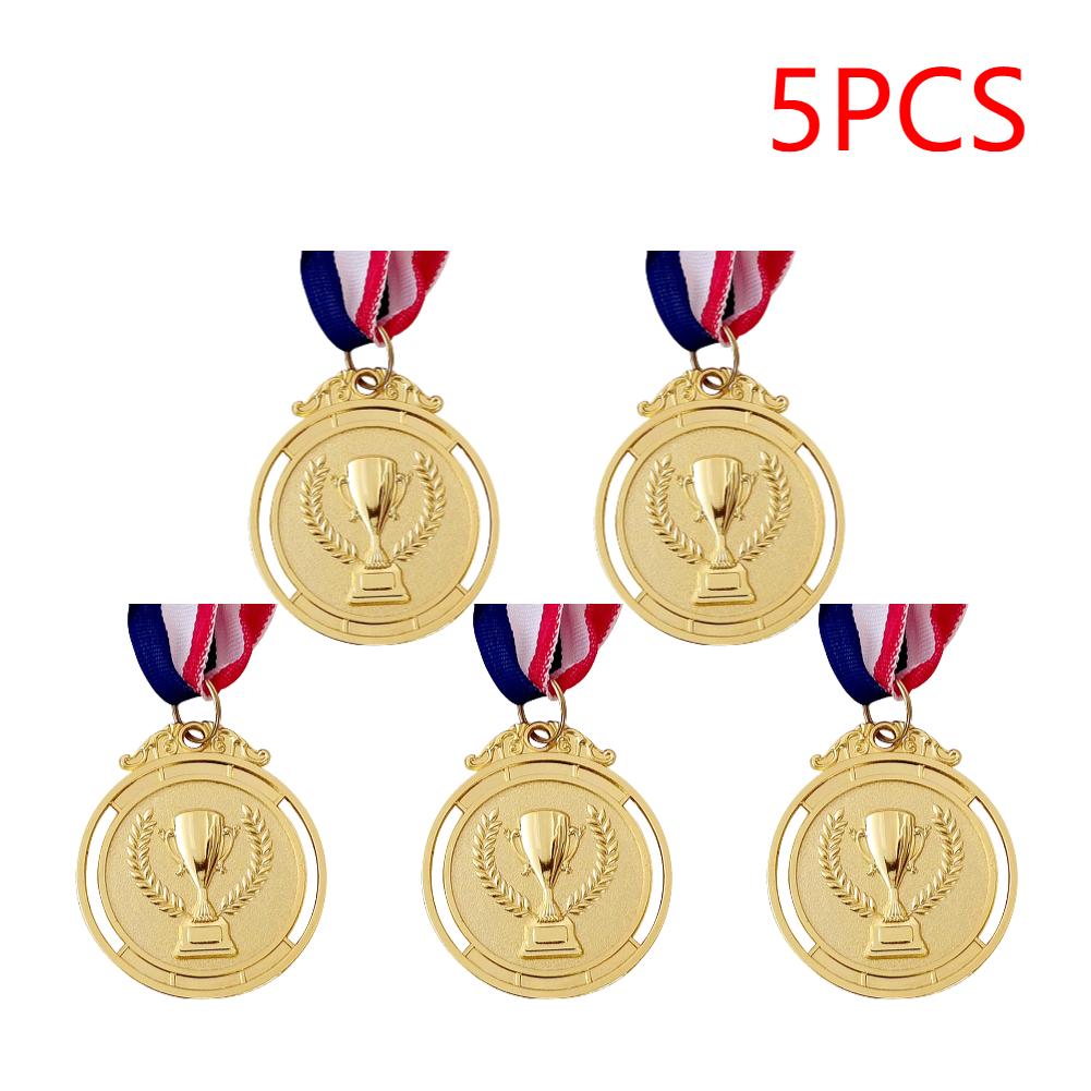 1-30 Winner Reward Gold Silver Bronze Award Medal with Neck Ribbon 1st 2nd 3rd Prize Medal for Sport Competition Prize for Kids