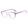 New Black Square Computer Glasses Frame Women Men Anti Blue Light Rectangle Eyewear Blocking Optical Spectacle Eyeglasses