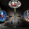 Holiday Gift for Bedroom USB Power Projector Night Light, 360 Degree Flexible Neck, Christmas LED Dynamic Projection Lamp Light Indoor Ceiling, Wall,