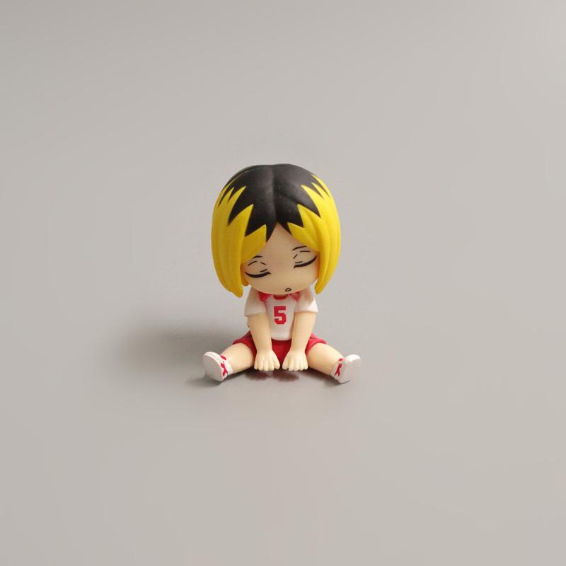 4 Stück Anime Haikyuu Figuren Bokuto Kotaro Akaashi Keiji Oikawa Tooru Iwaizumi Hajime Actionfiguren Q Version PVC Figur Spielzeug