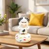 Aggrieved Grass Cow Figure Cute Center Console Decoration Calf Car Ornament  Car