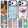 Mouse Rat Soft Shockproof Phone Case for iPhone 17 Air 16e 15 11 12 14 13 Pro Max Cover Coque
