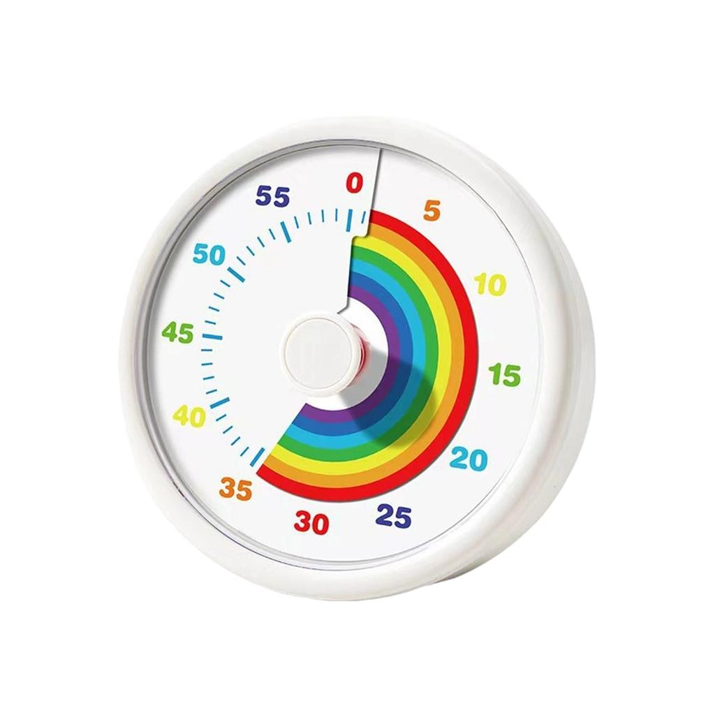 Visual Timer For Kids - 60 Minute Pomodoro Timers For Classroom Kitchen Offices, Countdown Kids Timer Clock With Disk, Desk Time Management Tool