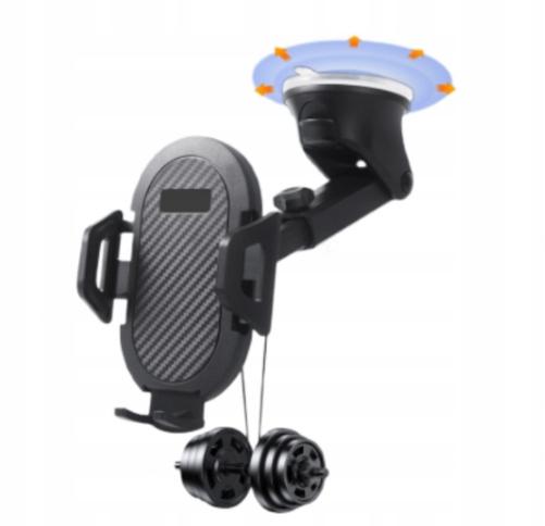 Car Phone Holder For Cockpit Windshield Length Adjustment U1