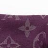 LOUIS VUITTON Monogram Shine Stall 410460 purple silk Women Used