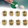 Billardstock-Fittings Set Tragbar Messing Reparaturteile Röhrchen Zubehör Für Pool Billardstock Wartung
