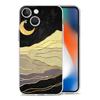 Black Gold marble tropic Luxury Transparent Phone Case For iPhone 15 14 13 12 11 Pro Max XS X XR SE 7 8 Plus Shockproof Cover