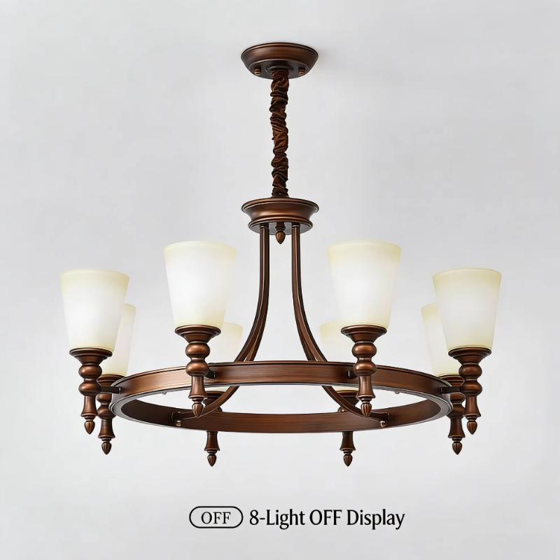 Retro Led Pendant Light Home Decoration Living Room Master Bedroom Dining Room Kitchen Hotel Light Fixture