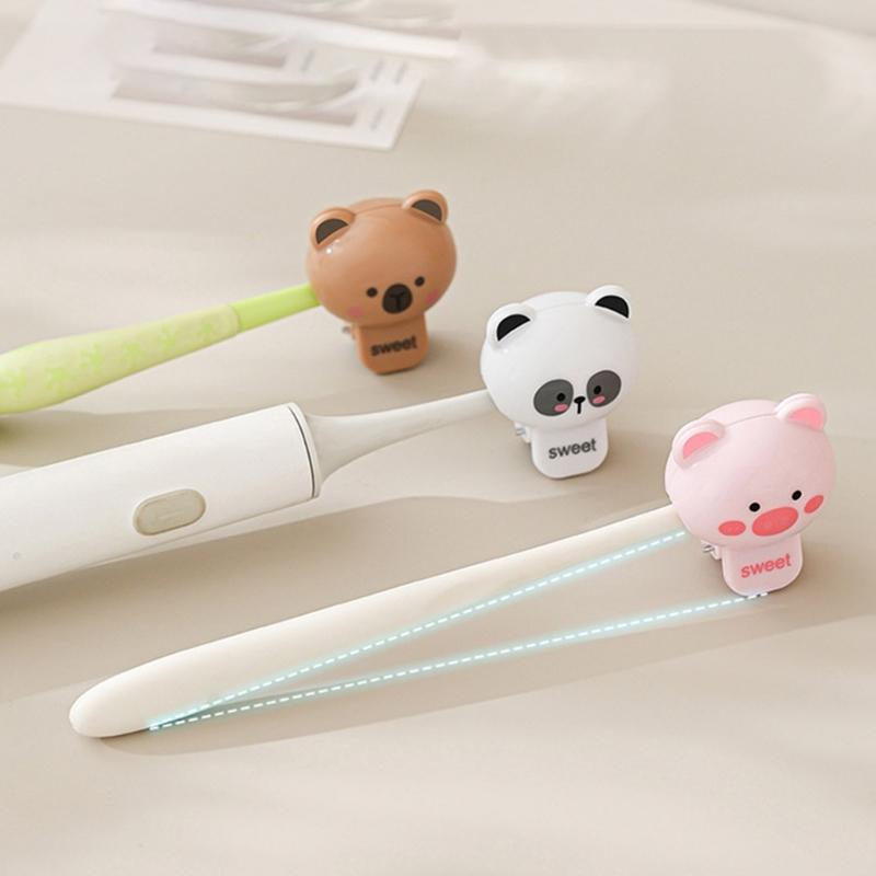 Adorable Animal Shaped Toothbrush Protector Hygienic Travel Essential For Adults Kids