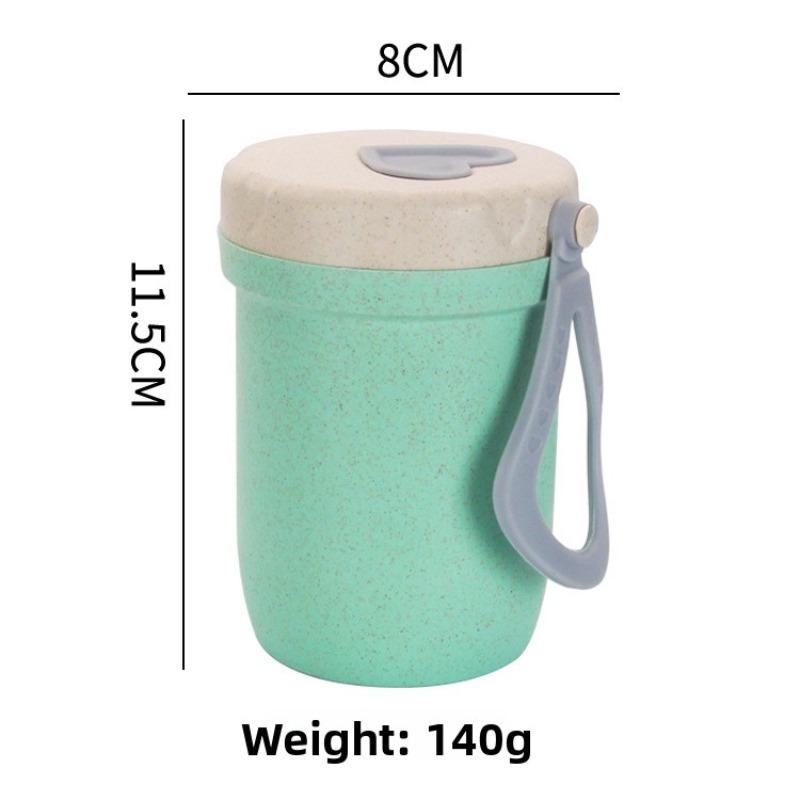 Wheat Straw, Student Party, Office Worker, Breakfast Cup, Coffee Cup, Portable Cup, Personalized Water Cup