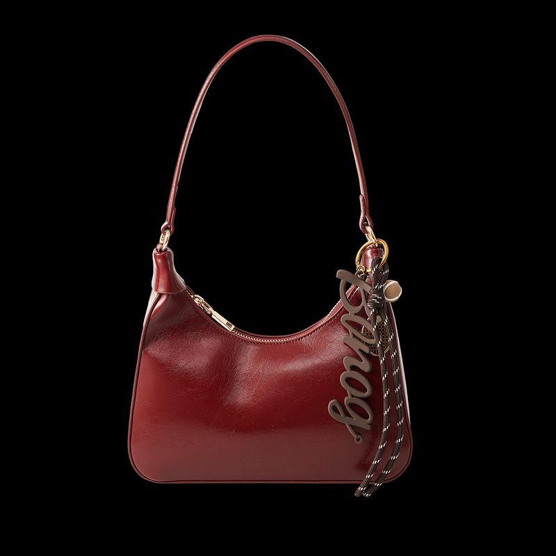 

Red Bag Women s 2025 New Underarm Selenodont Bag Niche Retro Bridal Wedding Bag Large Capacity Shoulder Bag Red