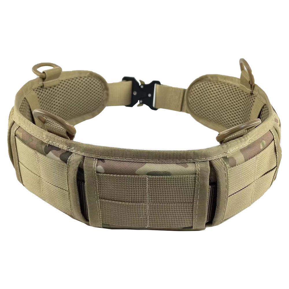 Tactical Outdoor Multifunction Waistband with Molle Accessories for CS Competitions