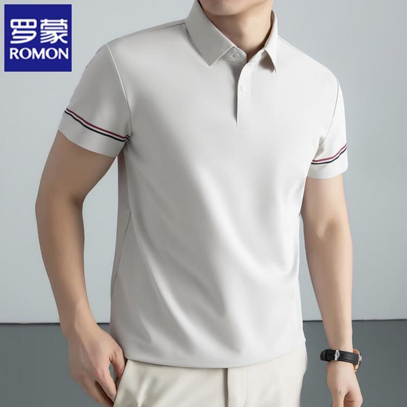 ROMON Men s Cooling Ice Silk Polo Shirt 56