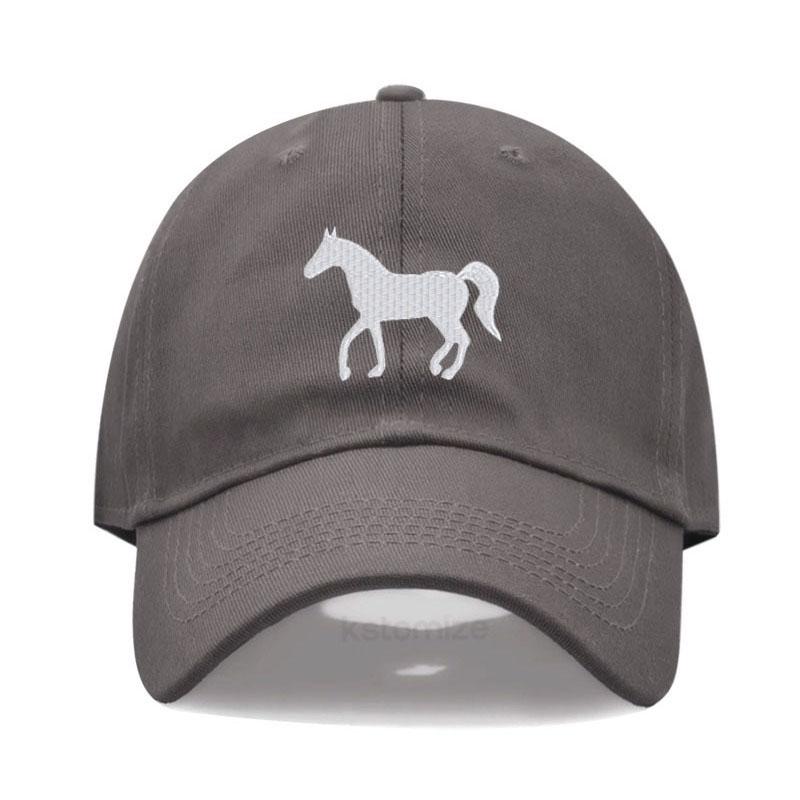 Șapcă de baseball pentru femei Șapcă pentru bărbați Bumbac spălat Broderie cal de desene animate Șapcă tată Șepci sport de golf pentru bărbați Pălării de soare Dropshipping