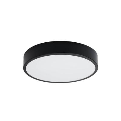 Plafon Sufitowy Nowoczesny Okrągły Czarny Ø40 Onyx Led 23W Sl.1244 Sollux Lighting