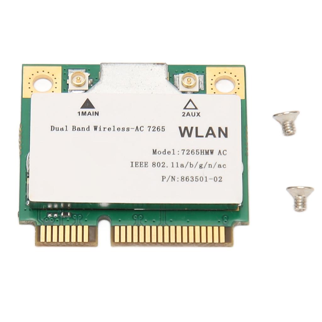 7265HMW Wireless Network Card 1200Mbps 2.4 5Ghz Bluetooth 4.2 Mini PCIE Interface WiFi Adapter for