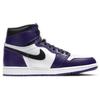 Air Jordan 1 Retro High OG Court Purple 2.0 Sneakersy Unisex Biały Czarny 555088-500