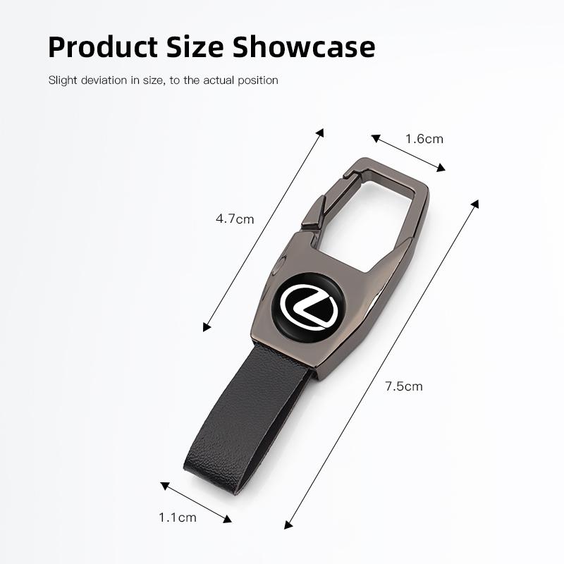 Multifunctional Men's key Chain Anti-lost Buckle Key ring For Lexus F SPORT GS GX IS LS LX CT LC RC LBX NX RX 350h 450h UX 300e