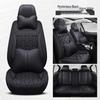 Universal Full Leather Car Seat Cover for Civic, Bora, Lavida, Sagitar - All Season, Full Wrap Cushion