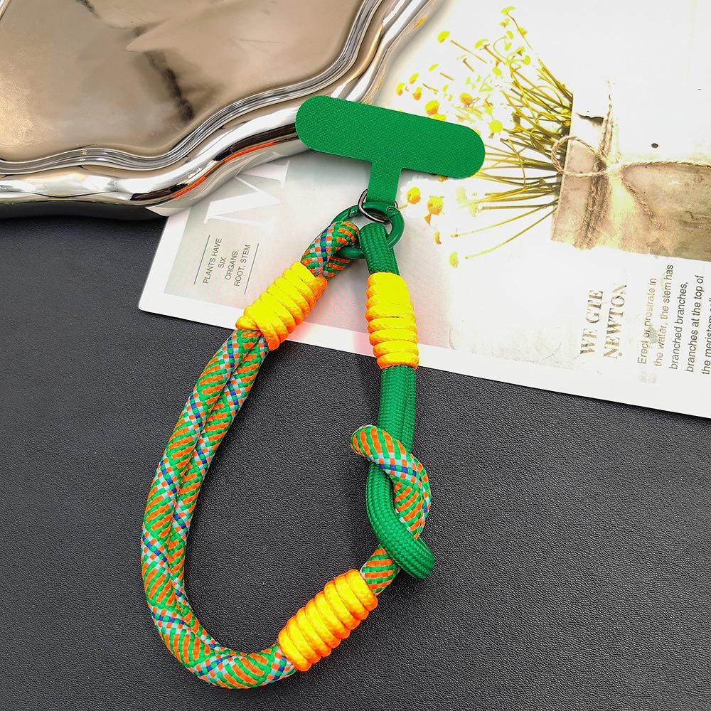 Anti-lost Braided Phone Lanyard Handwoven Hanging Cord Camera Hanging Rope  Phone Charm Accessories