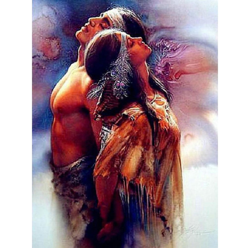 Full Square/Round Diamond Painting Mountain Landscape Mountain Pictures of Rhinestones 5D Diamond Embroidery Tiger Deer Animal Mosaic Wall Art