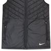 Nike Loose-Fit Stand Collar Woven Stripe Zip Vest Men Vest Black CJ5479-010