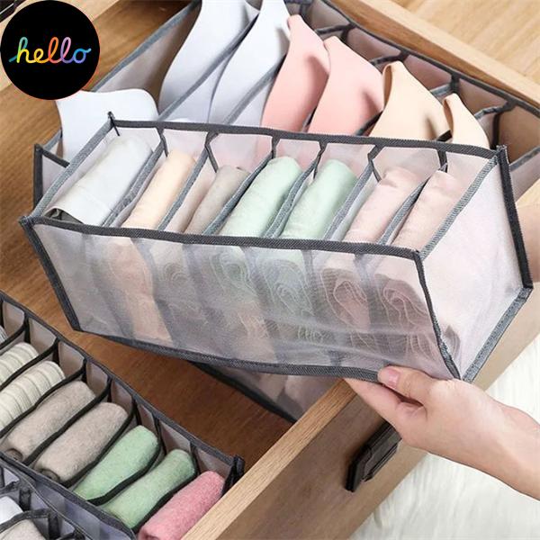 Folding Closet Organizer Panties and Socks Storage Boxes Wardrobe Clothes Underwear Organizer Drawers Clothes Separator