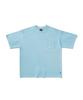Peullukeu Slam Logo Pigment Pocket Short Sleeve T-Shirt Sky Fst401