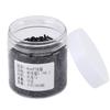 1 Jar of Badminton Racket Wire Tubing Protective Tube Protector Single Hole Grommets N12 Black 2.1x8.3mm 1mm Cap