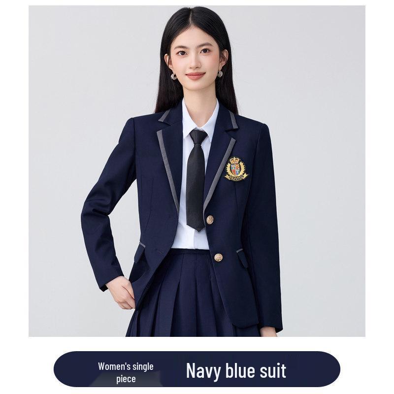 

Unisex Academy Style Suit: JK School Uniform & Professional Workwear for Students & Teachers M