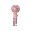 Portable Water Mist Fan Mini Handheld USB Charging 4 Speeds Hanging Neck Spray Cooler Personal Small Fan for Outdoor Travel