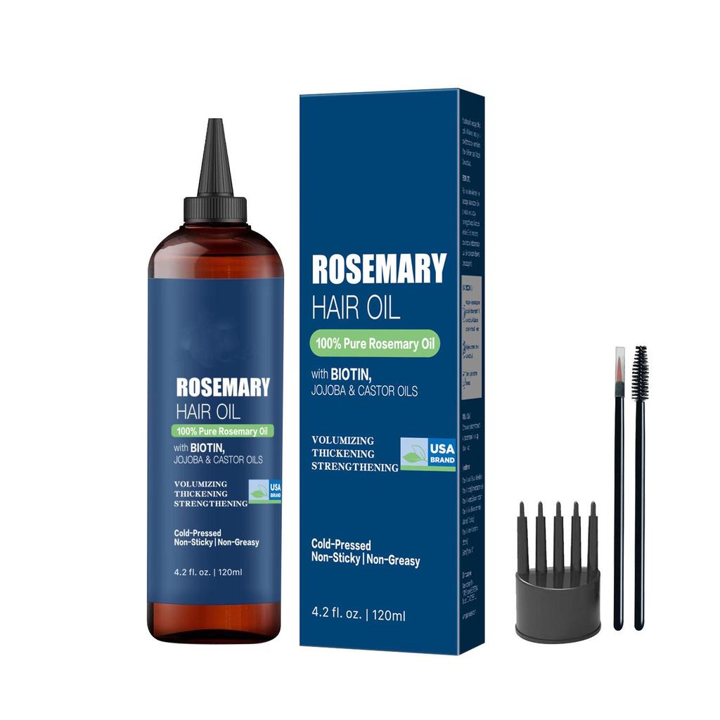 Southeast Asian Organic Rosemary Batana Hair Oil & Hair Wax Stick