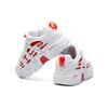 FILA Heritage-FHT Fabric Synthetic Leather Comfortable Fashion Low-Top Dad Sneakers Women sneakers White Red F12W111228FFR