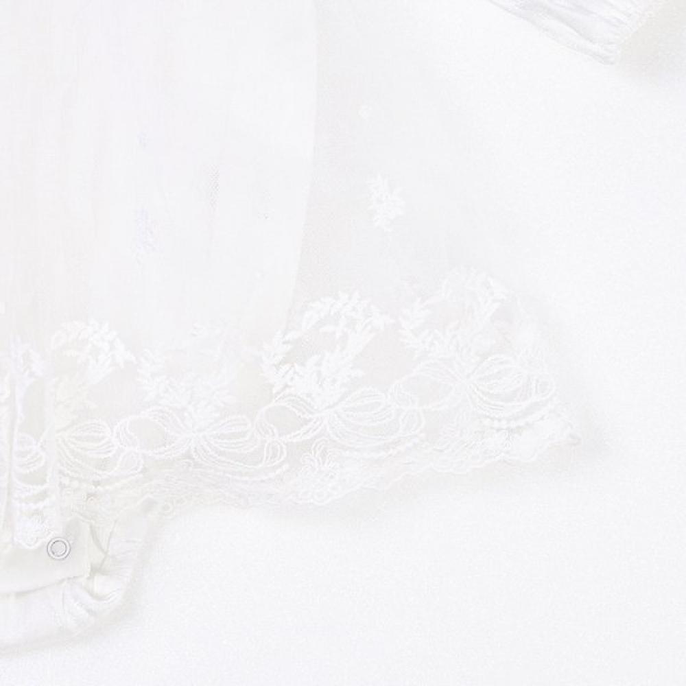 ORGANICMOM White Bella Body Suit Mkftqs07